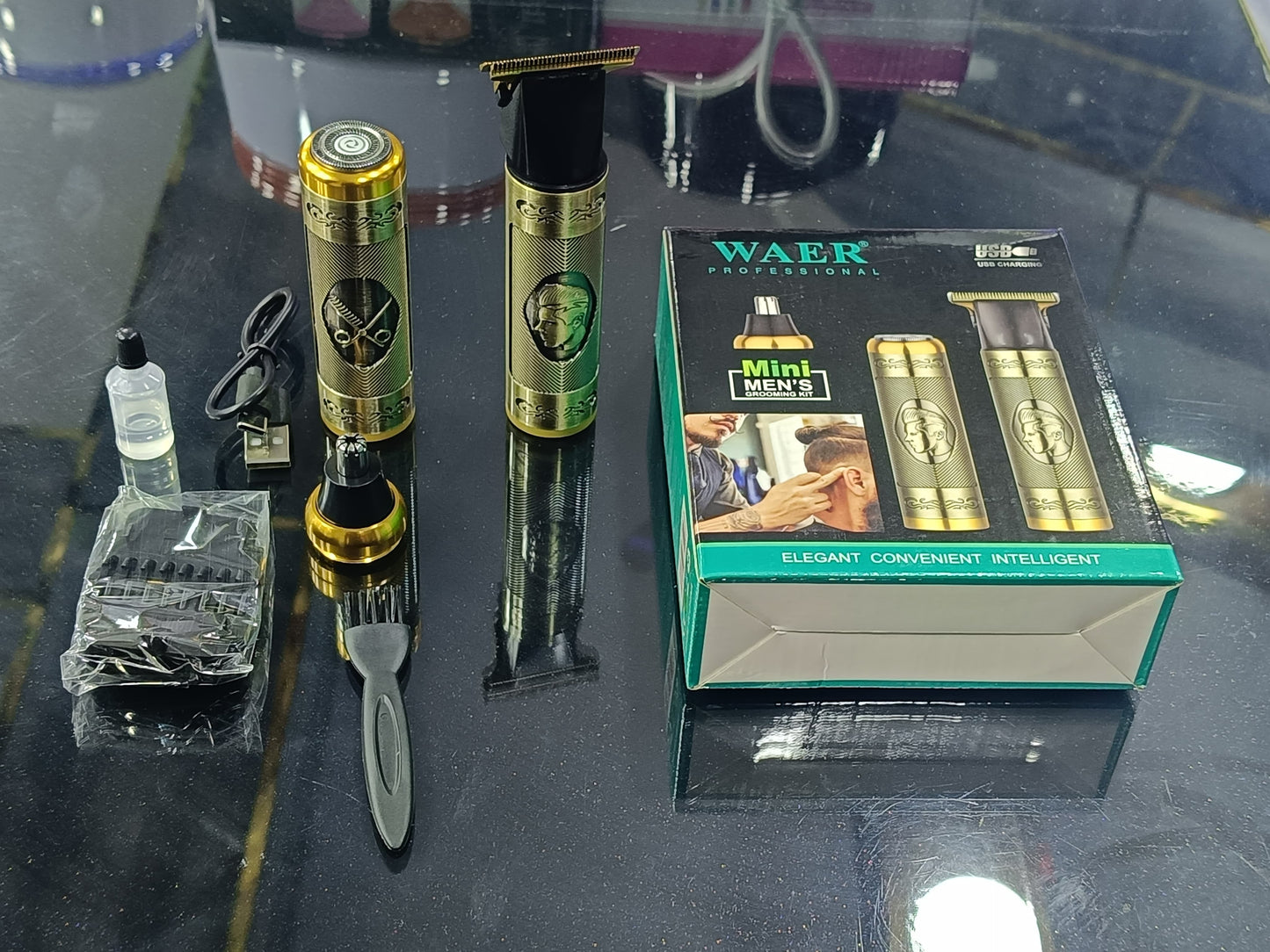 Waer 2in1 Mini Mens Gromming Kit