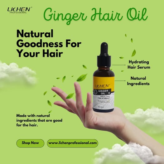 Lichen Ginger Hair Oil Serum 30ml