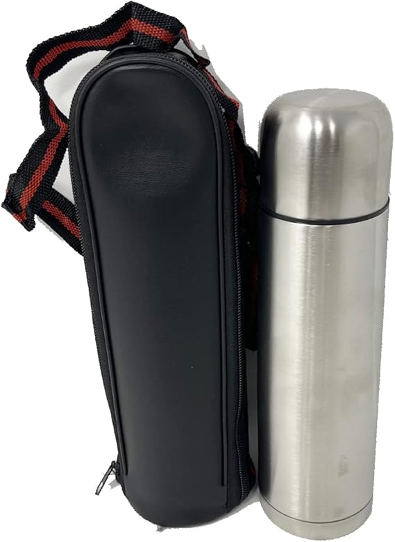 Stainless Steel water Bottle 500ml With Pouch