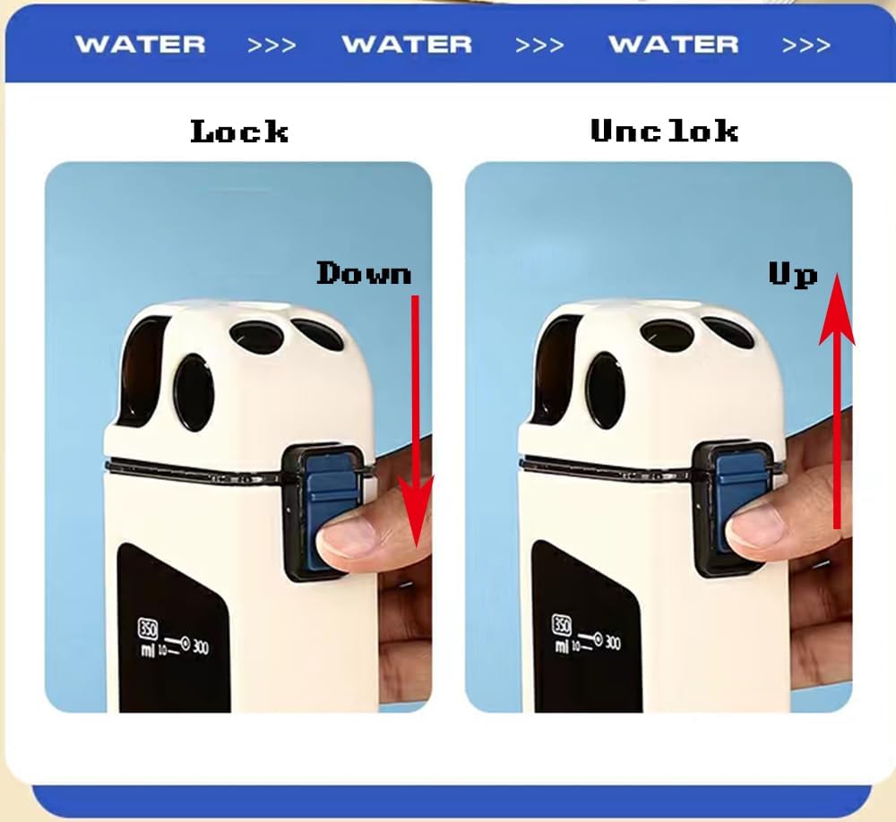 Zannuo Water Bottle 350ml Stylish Bottle