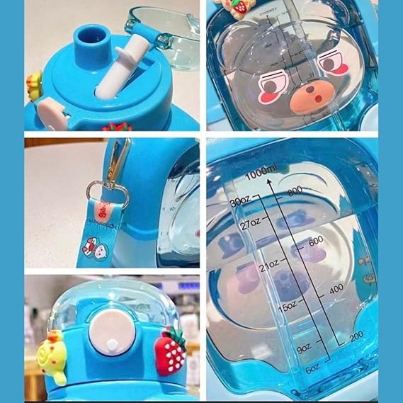 Bear CFartoon Kids Water Bottle