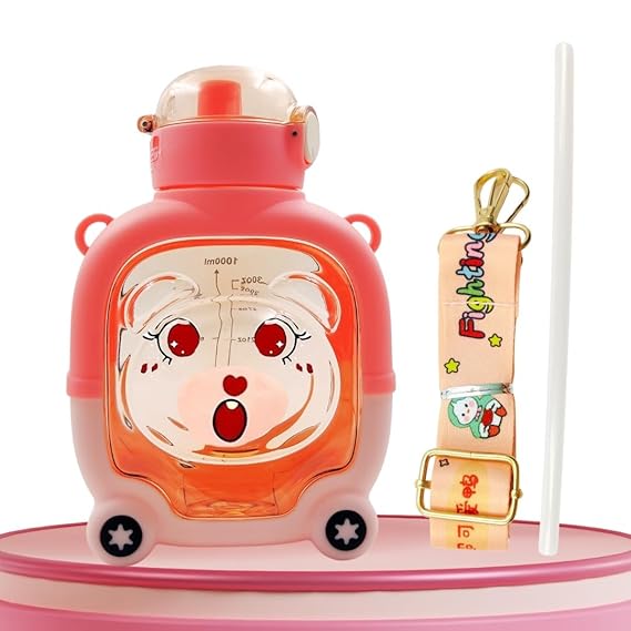 Bear CFartoon Kids Water Bottle