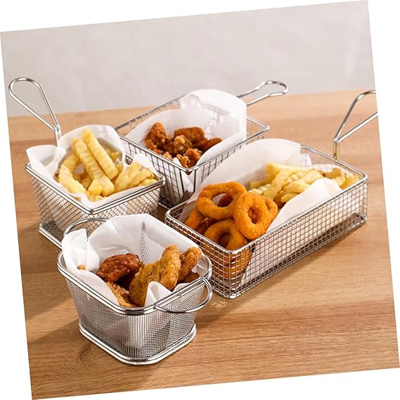 Frinch Fries Stainer Duable Layer Stainless Steel