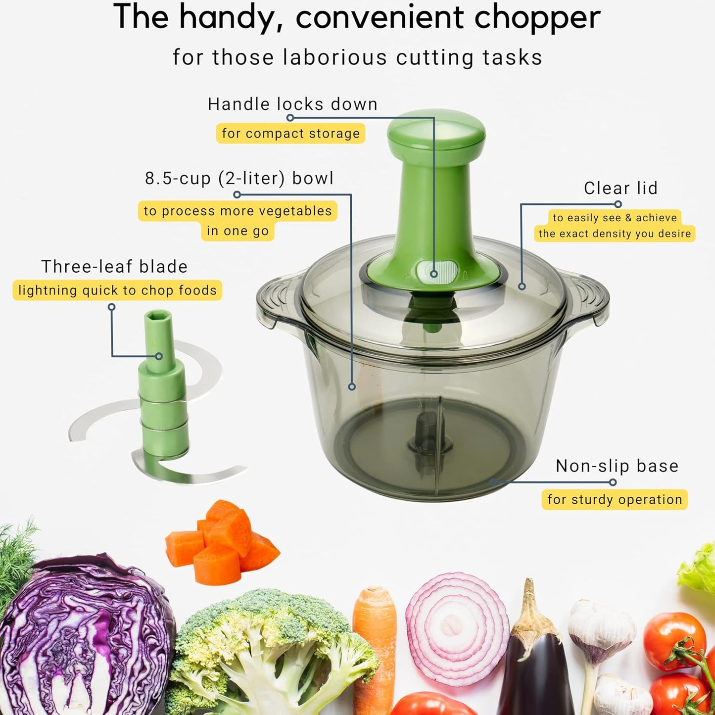 Hand Push Chopper Multifunctional Chopper