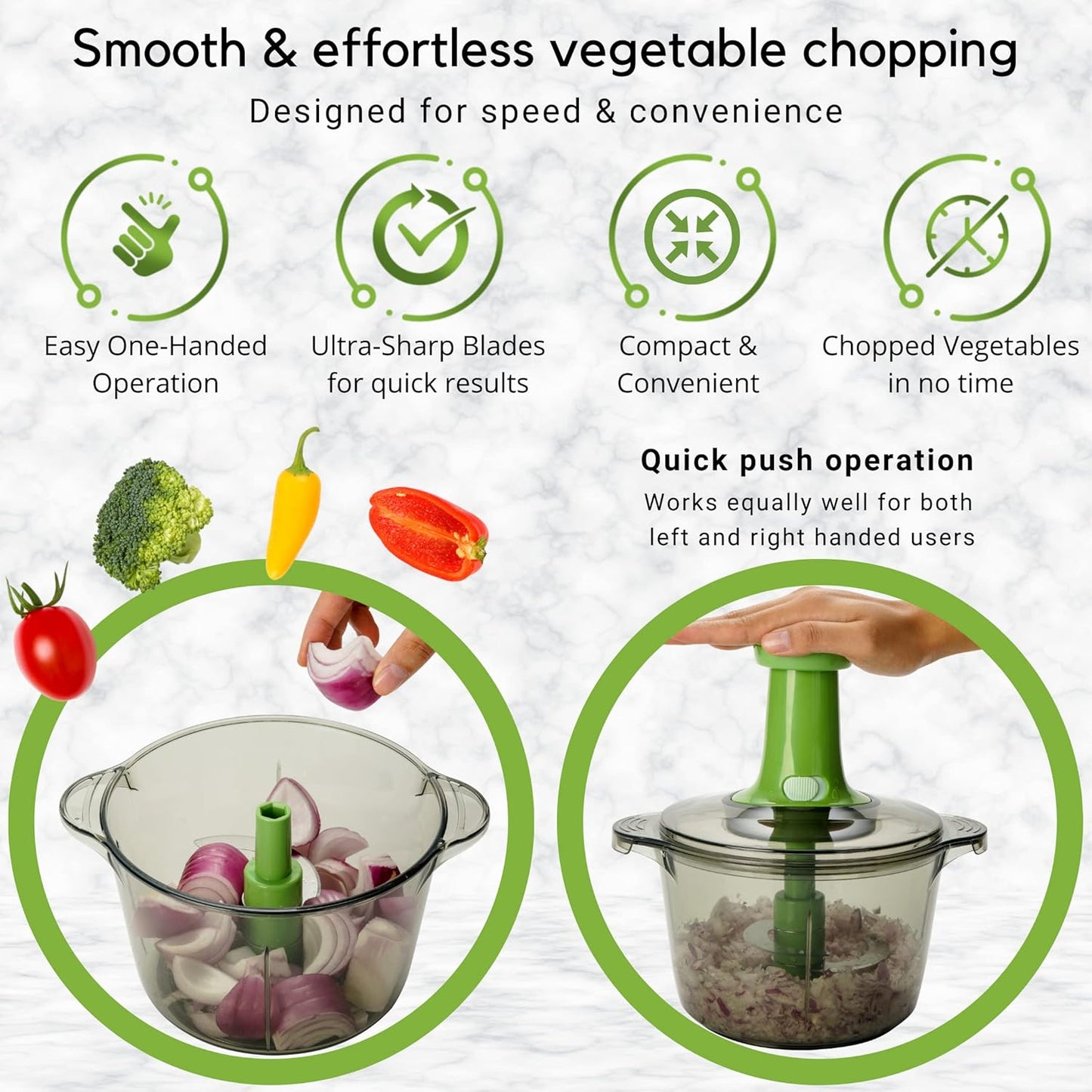 Hand Push Chopper Multifunctional Chopper