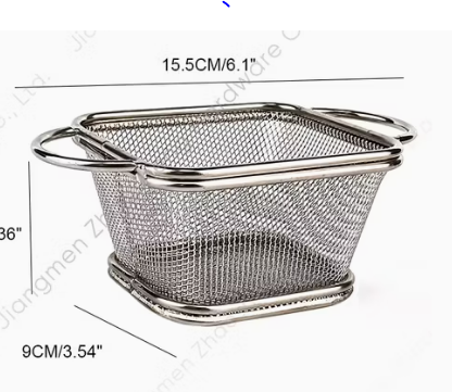Frinch Fries Stainer Duable Layer Stainless Steel