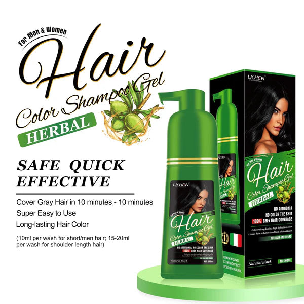 Lichen Hair Color Argan Oil Gell 200ml Pump