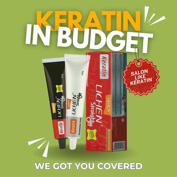 Lichen Keratin Hair Straightening Cream