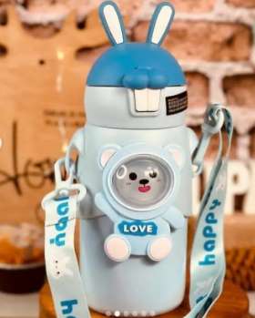 Kids Rabbit Water Bottle 550ml