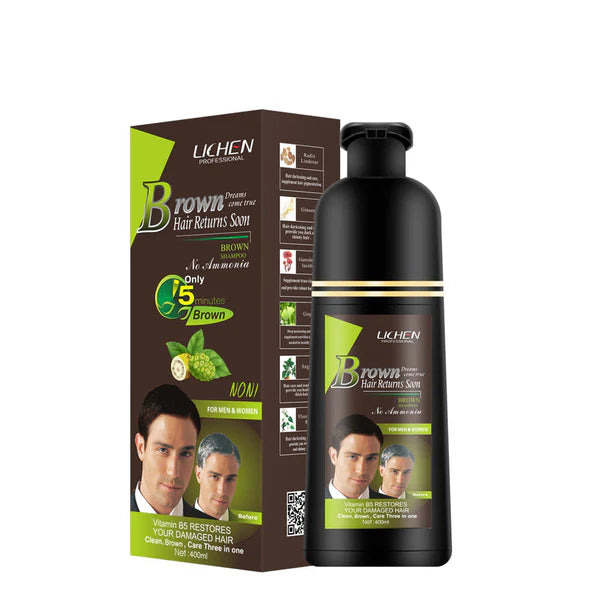 Lichen Hair Color Shampoo Pump 200ml