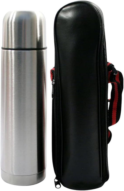 Stainless Steel water Bottle 500ml With Pouch