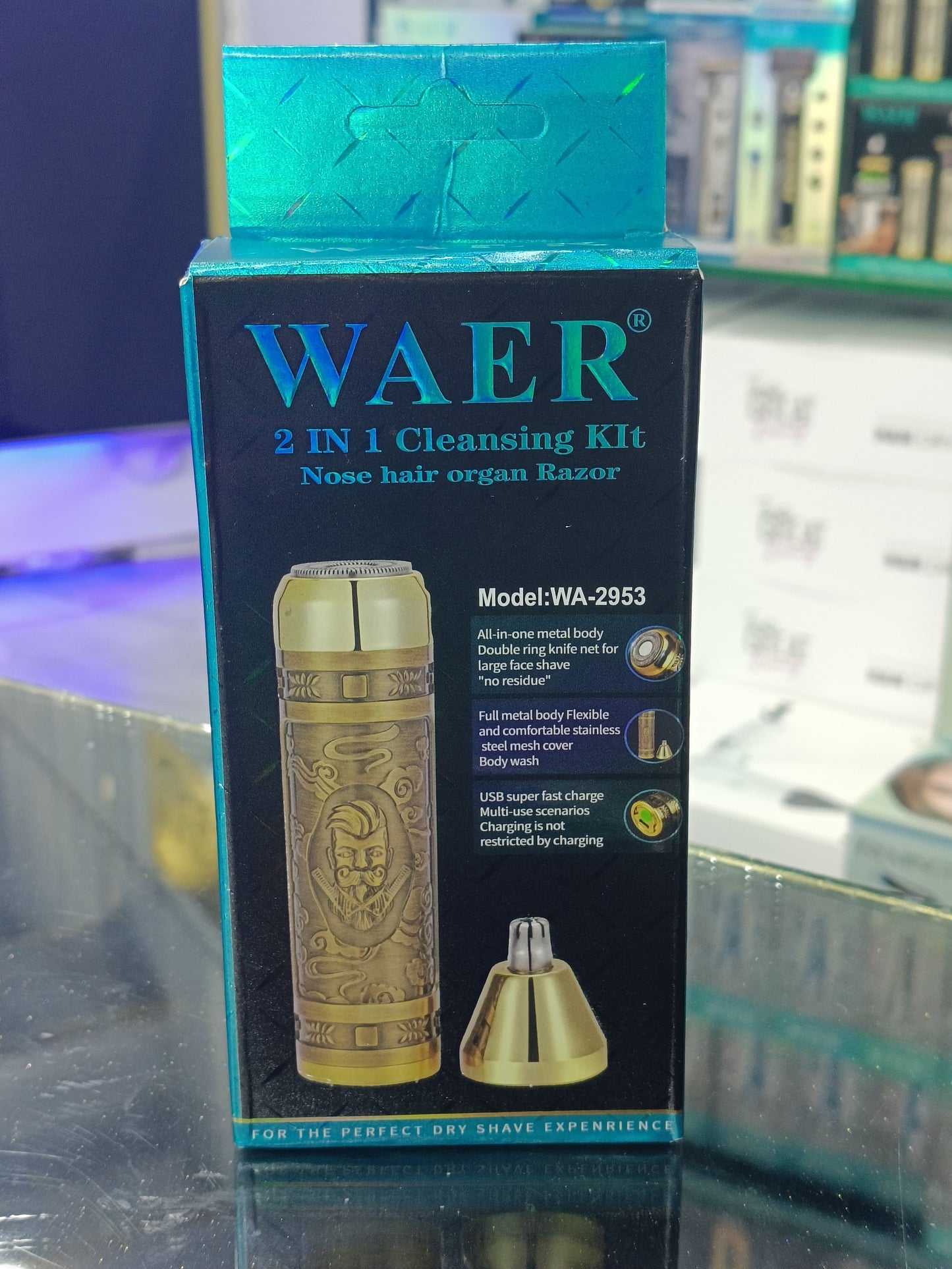 Waer 2in1 Cleaning Kit Trimmer WA-2953