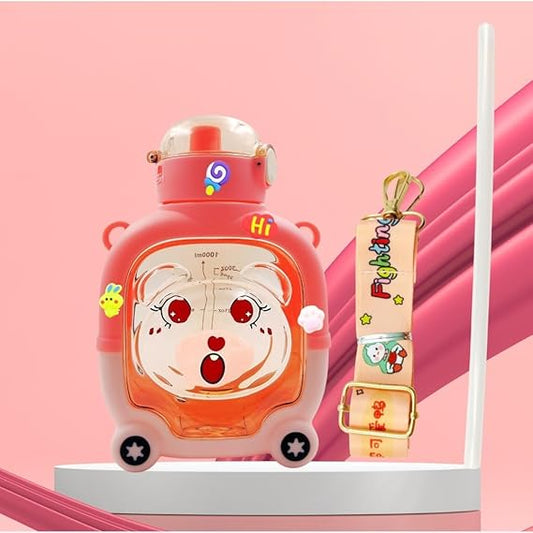 Bear CFartoon Kids Water Bottle
