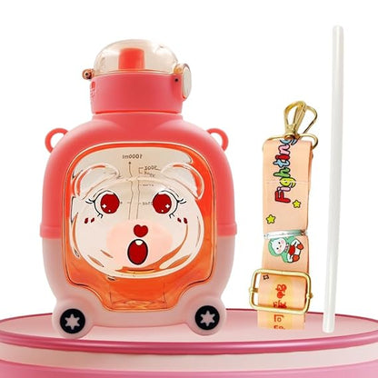 Bear CFartoon Kids Water Bottle
