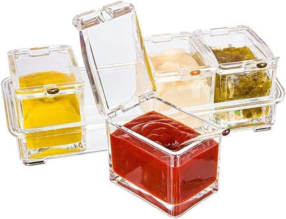 Aerylic Seasoning Box & Jam Jar