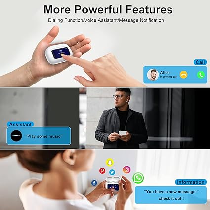 Display Airpods with ANC/ENC Touch Control E9