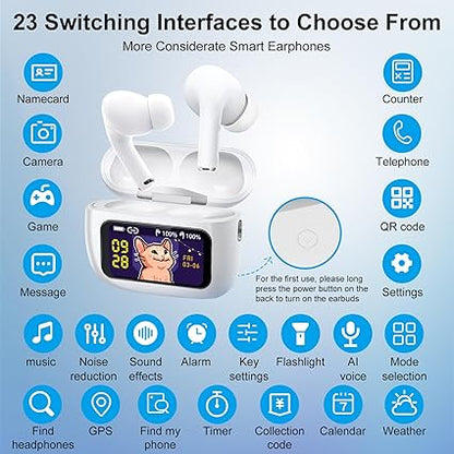 Display Airpods with ANC/ENC Touch Control E9