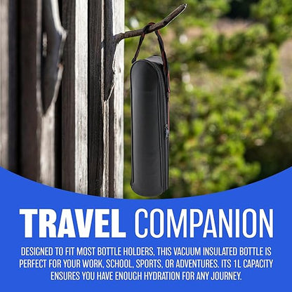Stainless Steel water Bottle 500ml With Pouch