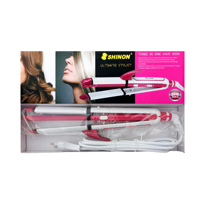 Shinon Hair Straightener 3in1