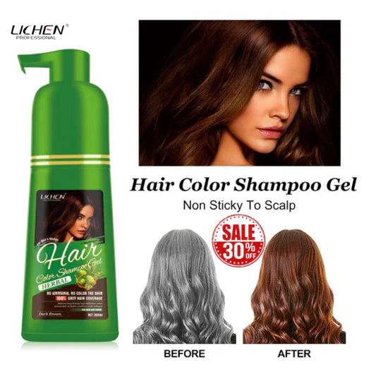 Lichen Hair Color Argan Oil Gell 200ml Pump