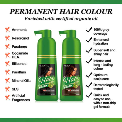 Lichen Hair Color Argan Oil Gell 200ml Pump