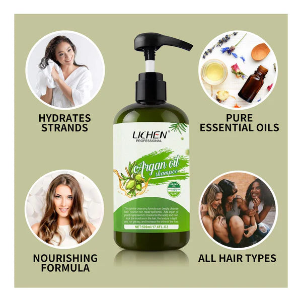 Lichen Argan Oil Shampoo 500ml