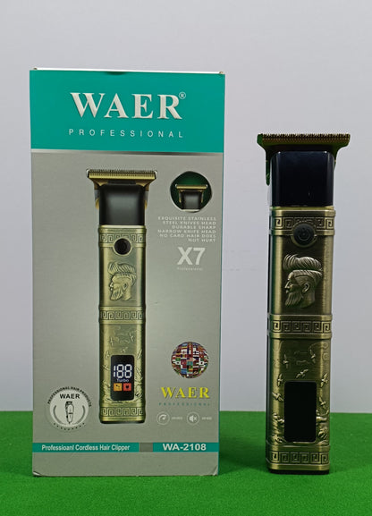 Waer Proffessional Trimmer X7 Model WA-2108