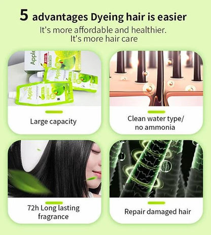 Apple Hair Color 1 Liter 72 Fragance in an Hour