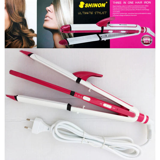 Shinon Hair Straightener 3in1