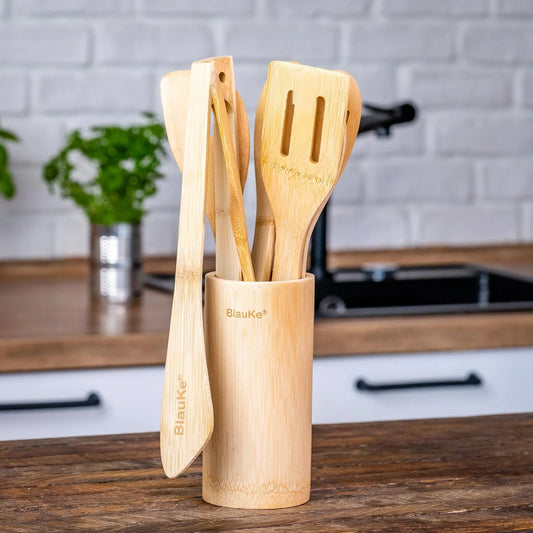 Cooking Bambo Wooden Spoan Set 5 in 1